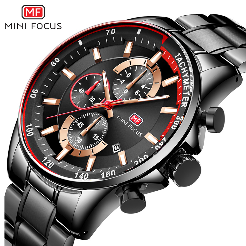 Jewelry Watches Men - 미니 포커스 남자 스테인레스 스틸 팔찌