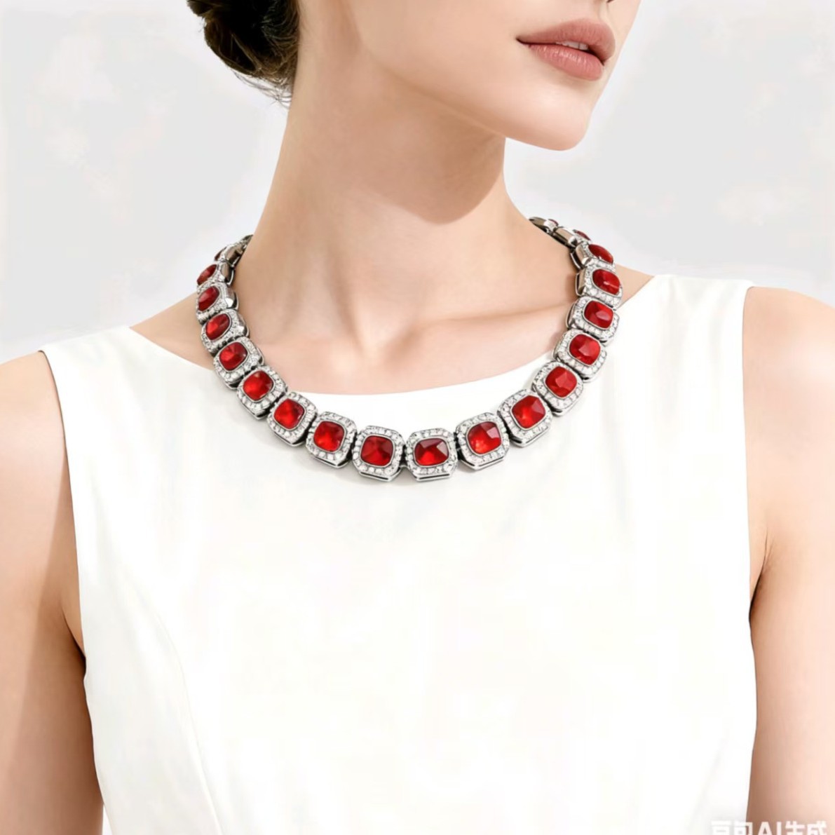 Hip Hop Chain Necklace - DIY 액세서리 유럽 및 미국 스타일