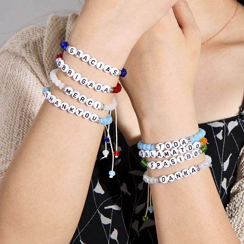 100-500PCS 아크릴 A-Z 26 편지 구슬 라운 - Jewelry Quotes 리뷰 및 가격