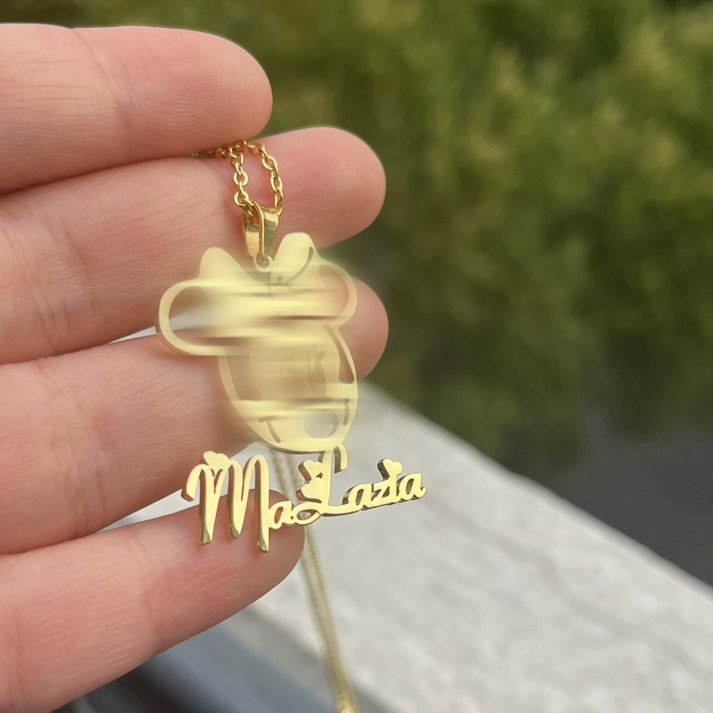 DUOYING 사용자 정의 캐릭터 쥬얼리 세트 맞춤형  - Engraved Name Necklace 리뷰 및 가격