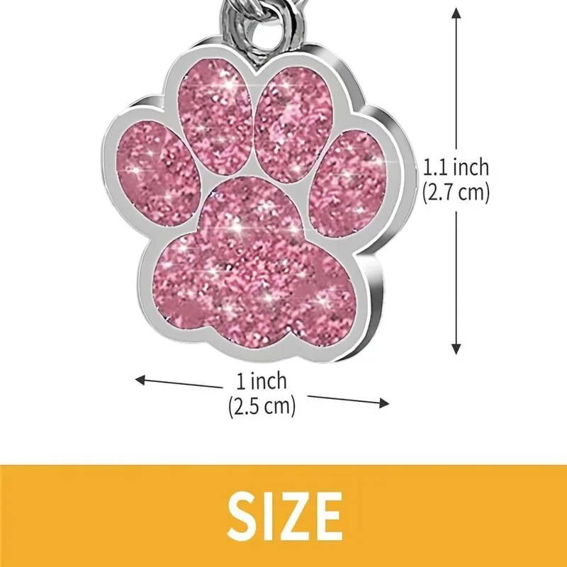 무료 맞춤형 강아지 고양이 명찰 각인된 반려동물 ID  - Engraved Name Necklace 리뷰 및 가격