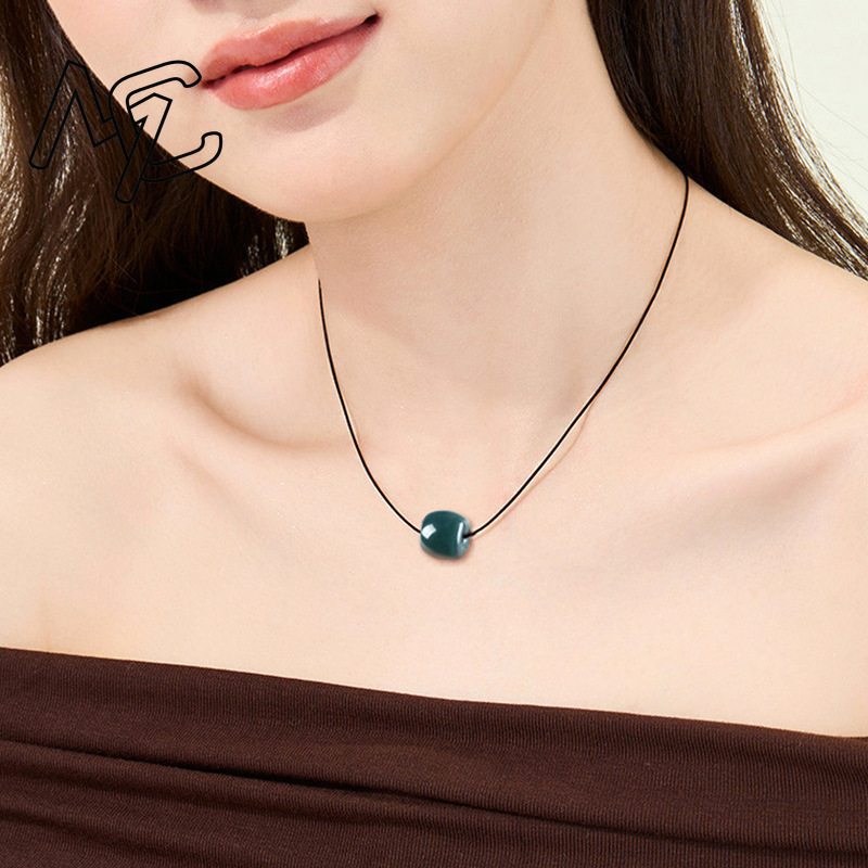 천연 미얀마 에메랄드 딥 블루 워터 로드 커넥션 비즈  - Jewelry & Watches Spółka Z Ograniczoną Odpowiedzialnością 리뷰 및 가격